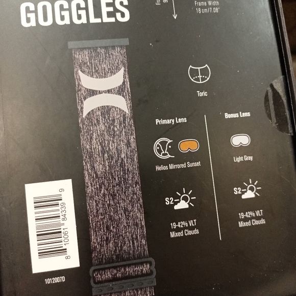 Hurley snow goggles - Picture 3 of 3